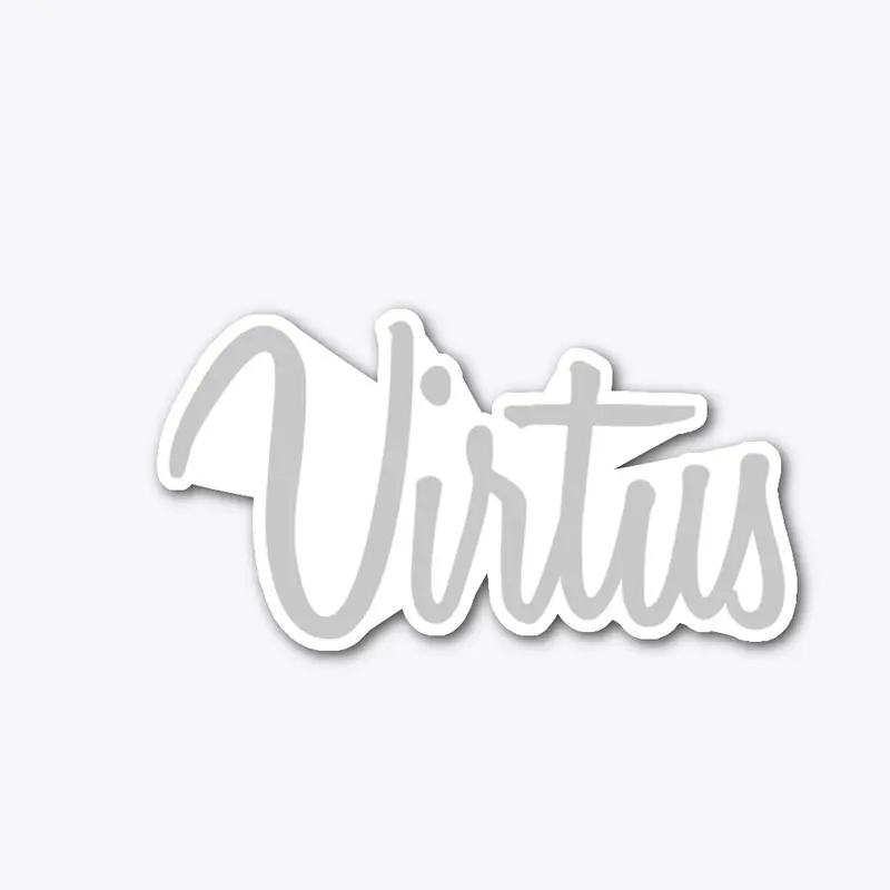 Virtus Die Cut Sticker